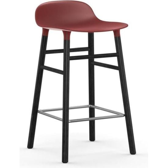 Photo of Form Bar Stool 65 Cm Black Oak
