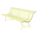 Thumbnail photo of Louisiane Bench 200 cm Ice Mint A7 - Garden Benches - Yellow - Metal