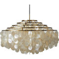 Thumbnail photo of Fun 10dm Brass Pendant  - Pendellampor - Verner Panton - Guld,beige