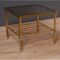 Thumbnail photo of French Brass and Smoked Glass Coffee Tables