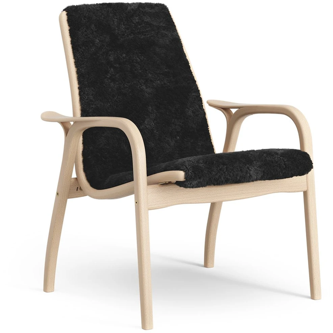 Photo of Laminett Arm Chair Laquered Beech/sheep Skin