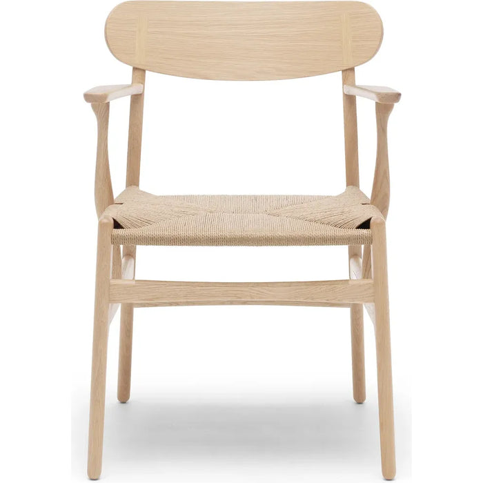 Photo of Ch26 Dining Chair By Hans J. Wegner (Natural, Oak