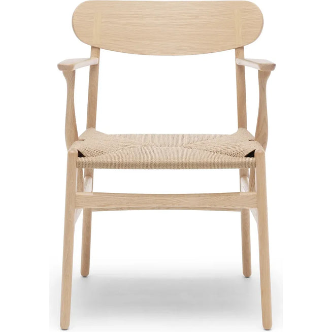 Photo of Ch26 Dining Chair By Hans J. Wegner (Natural, Oak