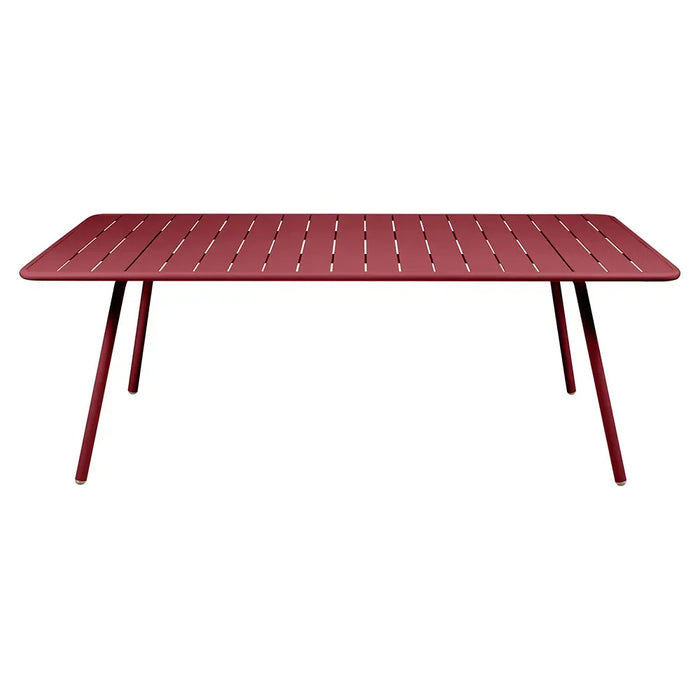 Photo of Luxembourg Table 207x100 cm Chile 43 - Outdoor Dining Table - Red - Metal