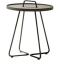 Thumbnail photo of On-the-move Side Table - Taupe - Large - Ø: 52 X H: 60 Cm