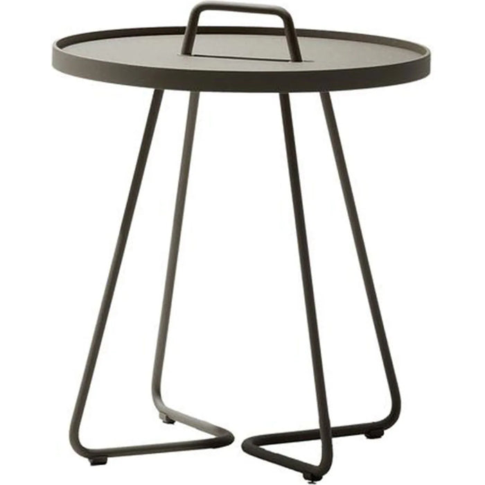 Photo of On-the-move Side Table - Taupe - Large - Ø: 52 X H: 60 Cm