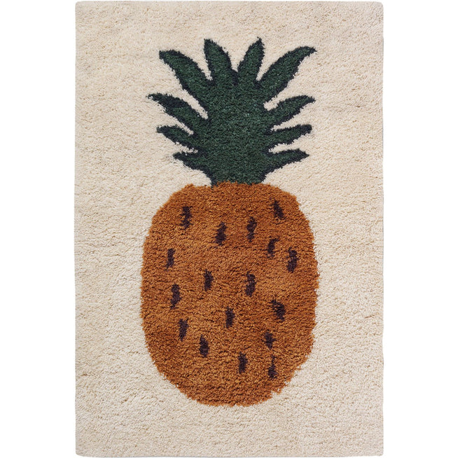 Photo of Fruiticana Tufted Rug - Children's rug - Pineapple