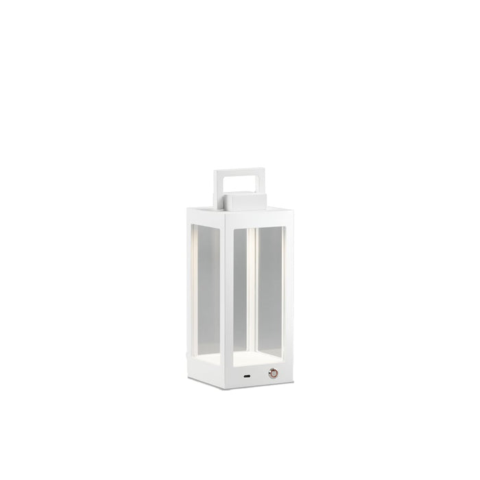 Photo of Lantern Table T2, White, 8w Led, 3000k, Ip54 - Bordslampor Utomhus - Marie Holsting - Vit