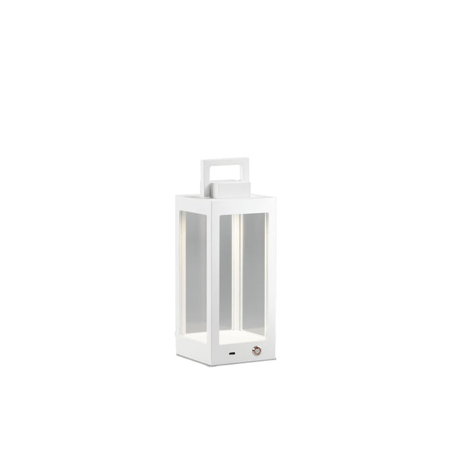 Photo of Lantern Table T2, White, 8w Led, 3000k, Ip54 - Bordslampor Utomhus - Marie Holsting - Vit