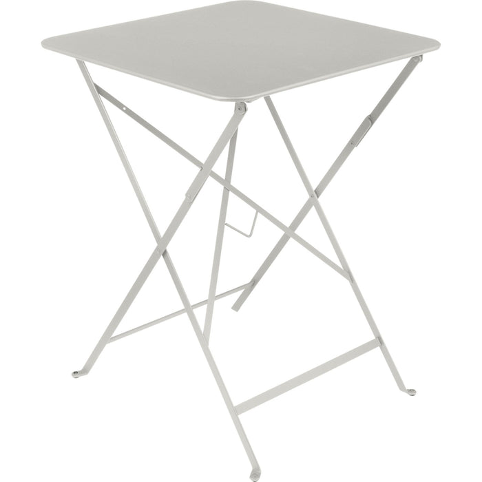 Photo of Bistro Table 57x57 cm Clay Grey A5 - Garden Table - Green,Grey - Metal