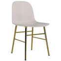 Form Chair Steel - Brass