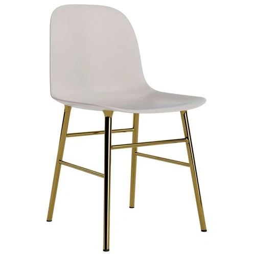 Photo of Form Chair Steel - Brass