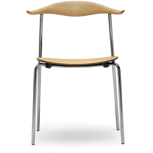 Photo of Ch88t by Hans J. Wegner (lacquer, stainless steel, beech)