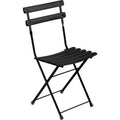 Thumbnail photo of Arc En Ciel Folding Chair, Black - Garden Chairs - Black