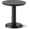 Pon Side Table Oak Black Lacquer