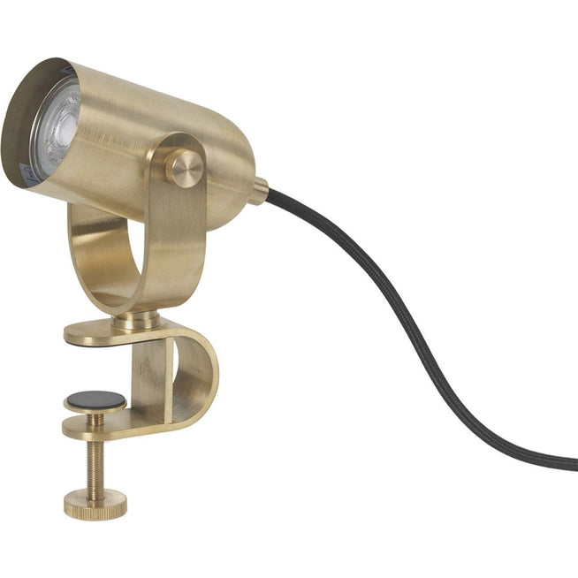 Photo of Ruuvi lamp - board lamp - brass - Ø6 x H16 cm