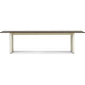 Thumbnail photo of Panel Table 90 X 300 Cm Cream Dark Brown - Matbord - Simon Legald - Brun - Metall/trä