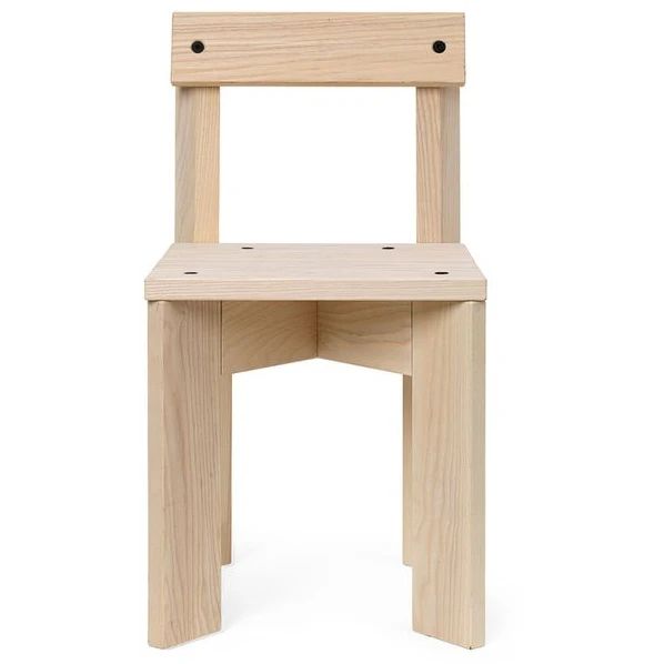 Photo of Ark Kids Chair - Børnehøjstol - Natural Ash - Low - W: 27.2 X H: 52 X D: 31.8 Cm