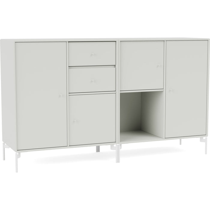 Photo of Couple Sideboard - Nordic / Snow Legs - Sideboards - Peter J. Lassen - Grå - Mdf