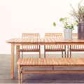 Thumbnail photo of M2 Together Garden Table 90x220 cm - Solid Teak/Natural