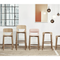 Thumbnail photo of Leaf Bar Stool Low - Upholstered Seat