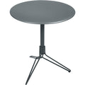 Thumbnail photo of Flower Pedestal Table Storm Grey 26 - Outdoor dining table - Harald Guggenbichler - Grey - Metal
