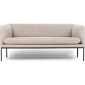 Thumbnail photo of Turn 2-seater Cotton Linen B: 160 Cm - Natural