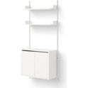 Wall Shelf 1900 Cabinet Tall w. Doors