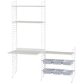 Thumbnail photo of String Shelving 78x30, White, 3-pack - Shelving - Nils Strinning - White - Mdf