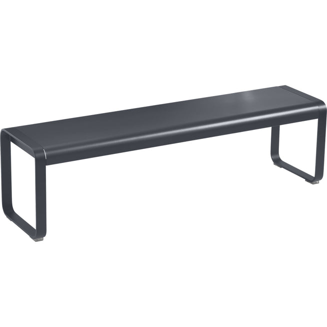 Photo of Bellevie Bench Anthracite - Garden Benches - Pagnon & Pelhaître - Grey - Metal