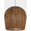 Hanging Lamp Buri Bulb Natural Rattan