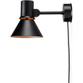 Thumbnail photo of Type 80 Wall Light Matte Black, With Cable/plug, Incl. Led 6w Max 10w E27 600lm, 2700k Ip20 - Sänglampor - Sir Kenneth Grange - Svart
