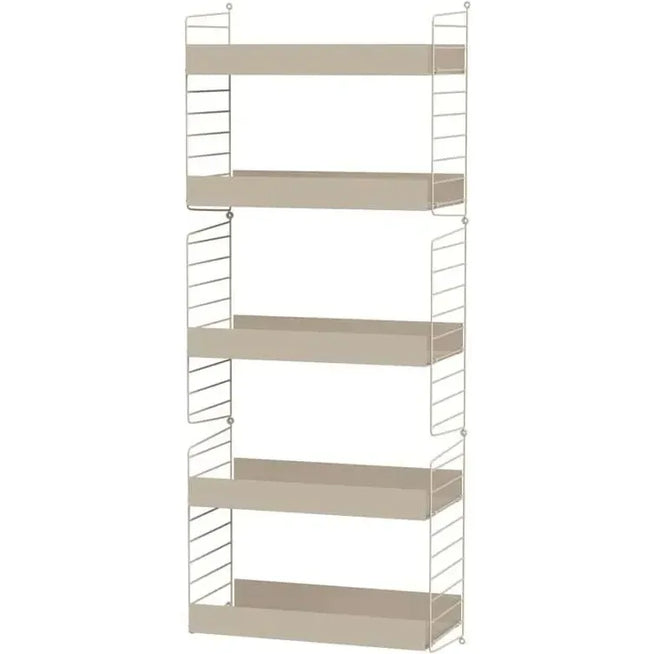 Photo of String Wall Rack 50x30 - Beige - 2-pack - Shelving - Metal