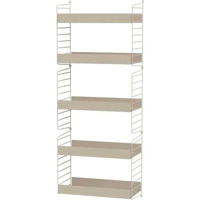 Photo of String Wall Rack 50x30 - Beige - 2-pack - Shelving - Metal