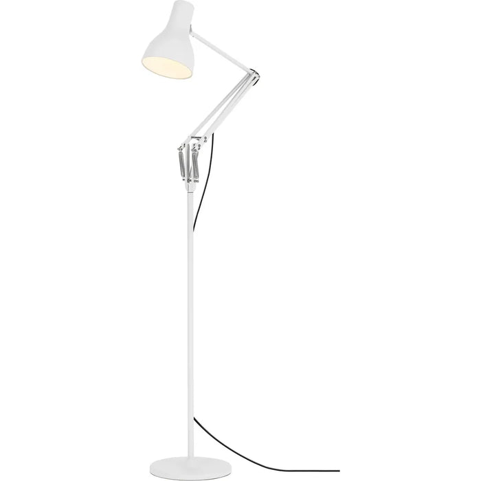 Photo of Type 75 Floor Lamp Jasmine White - Reading Lamps - Sir Kenneth Grange - White