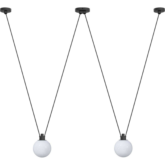 Photo of Les Acrobates de Gras No 324 - Glass Ball Pendant Lamp