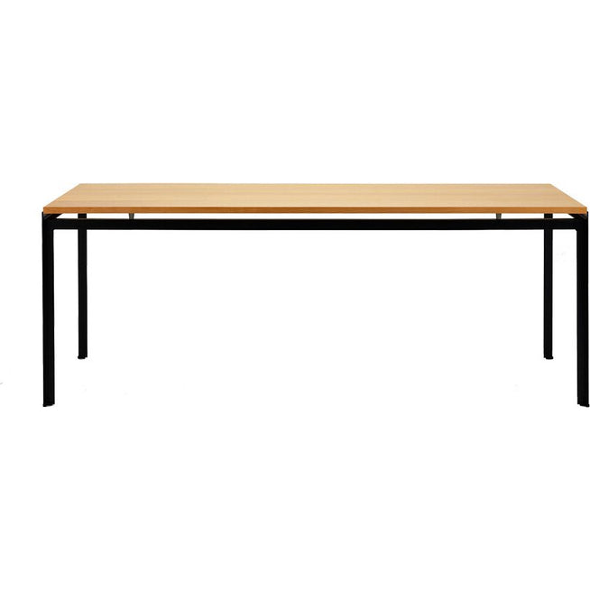 Photo of Pk52 Professor Table from Carl Hansen & Søn (black (powder coated), Oak, White oiled)