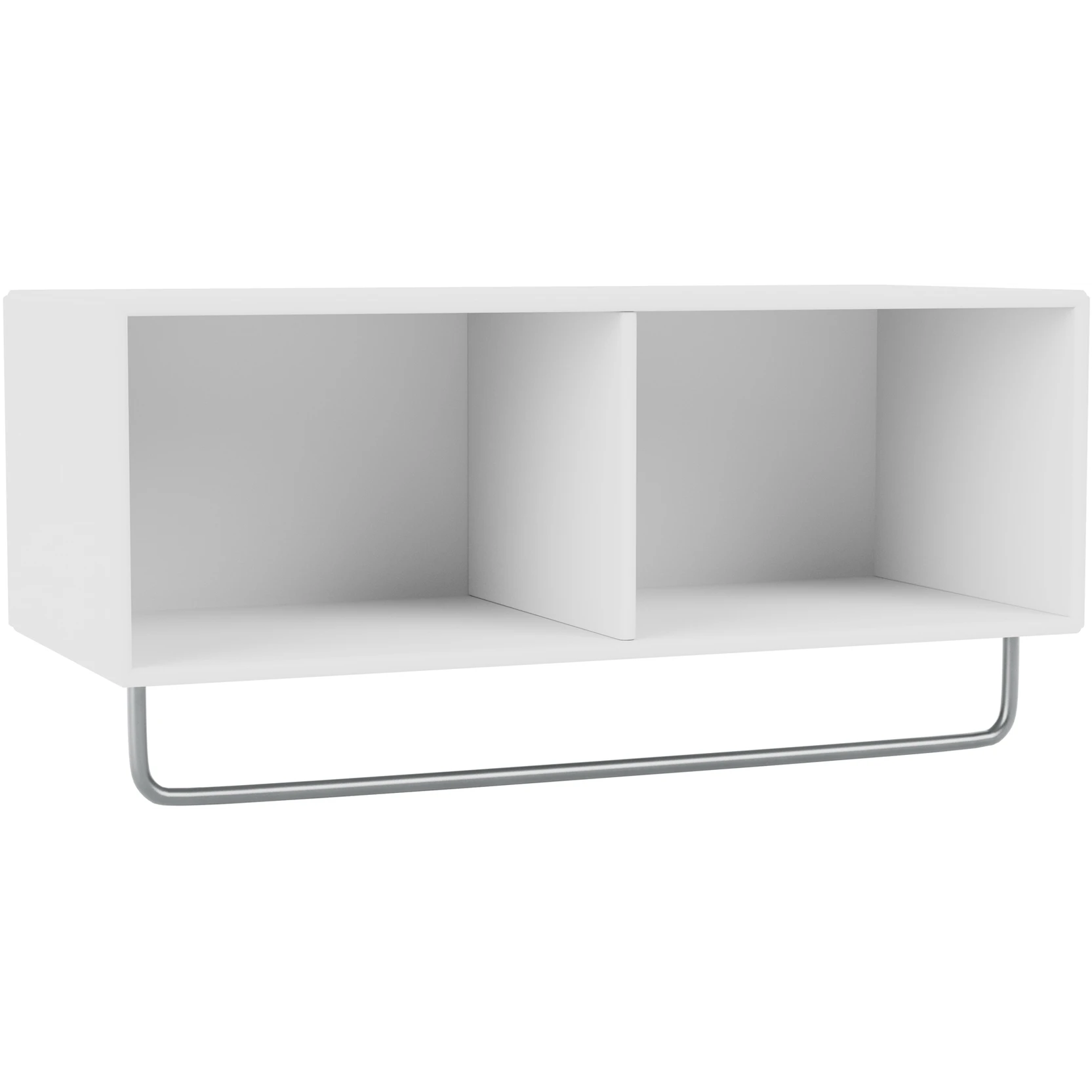 Coat Shelf With Clothes Rack - New White - Klädhängare & Galgar - Peter J. Lassen - Vit