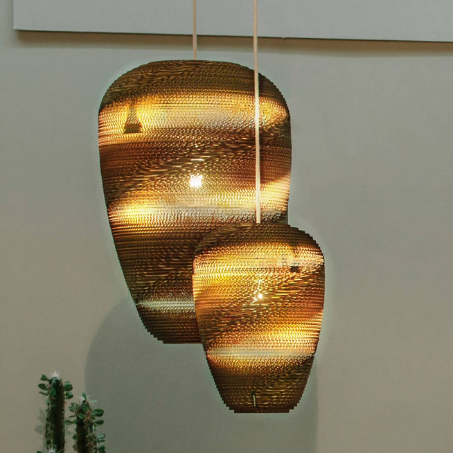 Photo of Baggy Cardboard Pendant Lamp