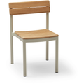 Thumbnail photo of Pelagus Chair Light Ivory - Outdoor dining chairs - Note Design Studio - Beige - Metal/wood