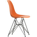 Eames Plastic Chair Dsr - 43 Rusty Orange - Basic Dark Base - Matstolar - Charles & Ray Eames - Orange - Metall/plast