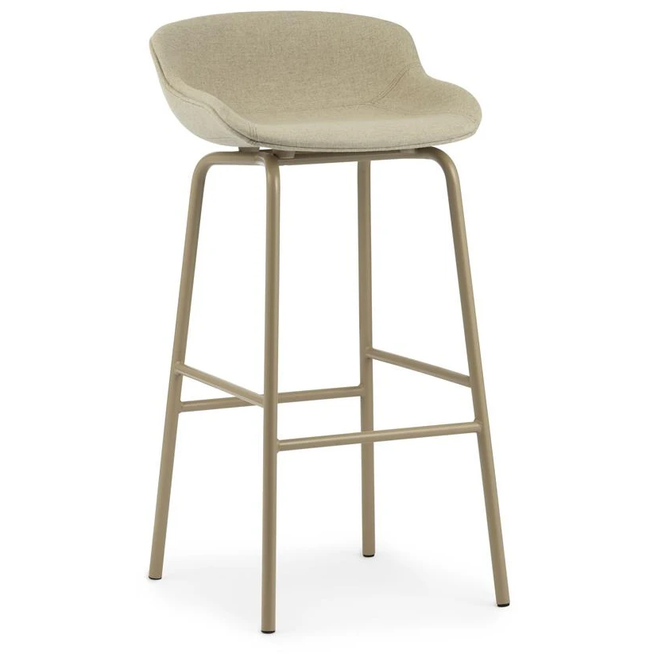 Photo of Hyg Bar Stool, Metal / Full Upholstery 75 Cm