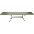 Thumbnail photo of Romane Table 200/300x100 cm Cactus 82 - Outdoor dining table - Green - Metal