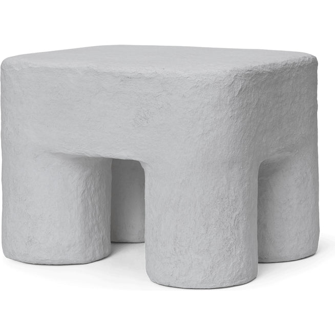 Photo of Podo Stool - Children's Stool - White - W34 x D28 x H25 cm