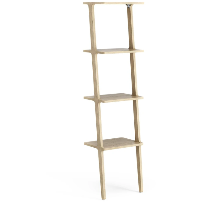 Photo of Libri Shelf 4 Shelf Oak Laquered