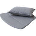 Thumbnail photo of Breeze Lounge Chair Cushion - Outdoor Cushions - Black - Cane-line Natté - W: 63 x D: 50 x H: 2 cm