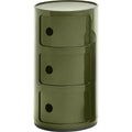 Thumbnail photo of Modular 4967 - Green - 3 Compartments - Drawer Units - Plastic
