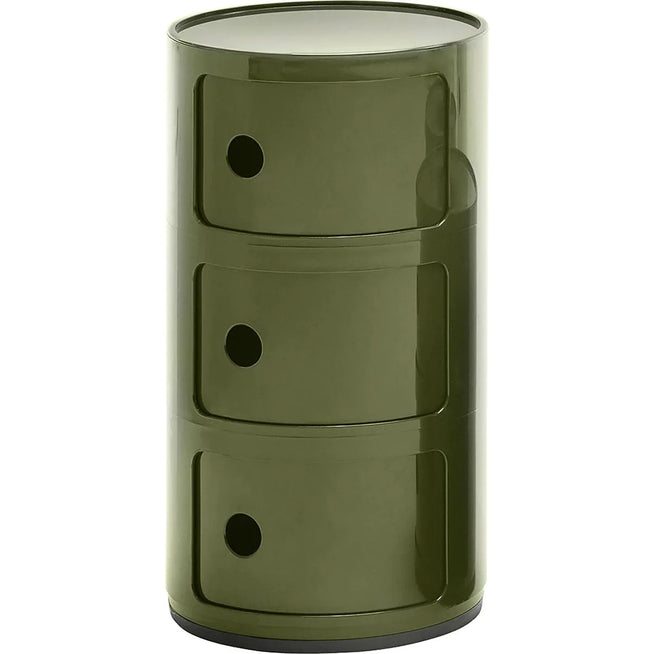 Photo of Modular 4967 - Green - 3 Compartments - Drawer Units - Plastic