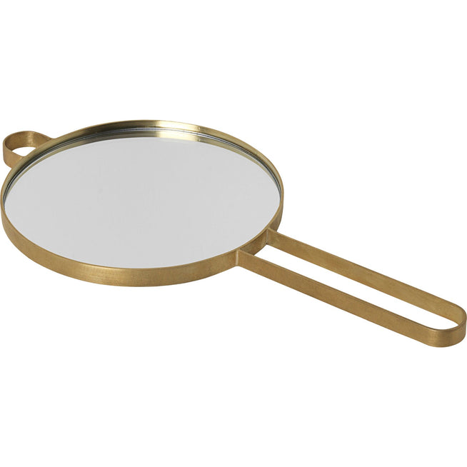 Photo of Poise Hand Mirror - Spejl - Messing - W14,5 X L28,5 X H1 Cm