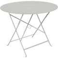 Thumbnail photo of Floréal Table 96 cm Clay Grey A5 - Outdoor Dining Table - Green,Grey - Metal